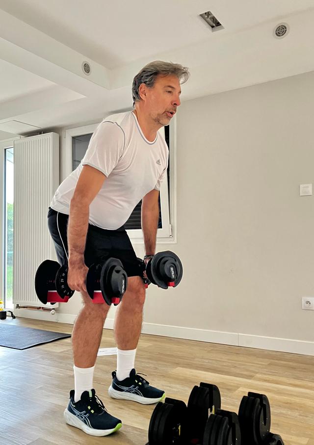 Dave showing proper technique