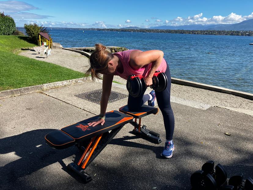 Dave showing proper technique